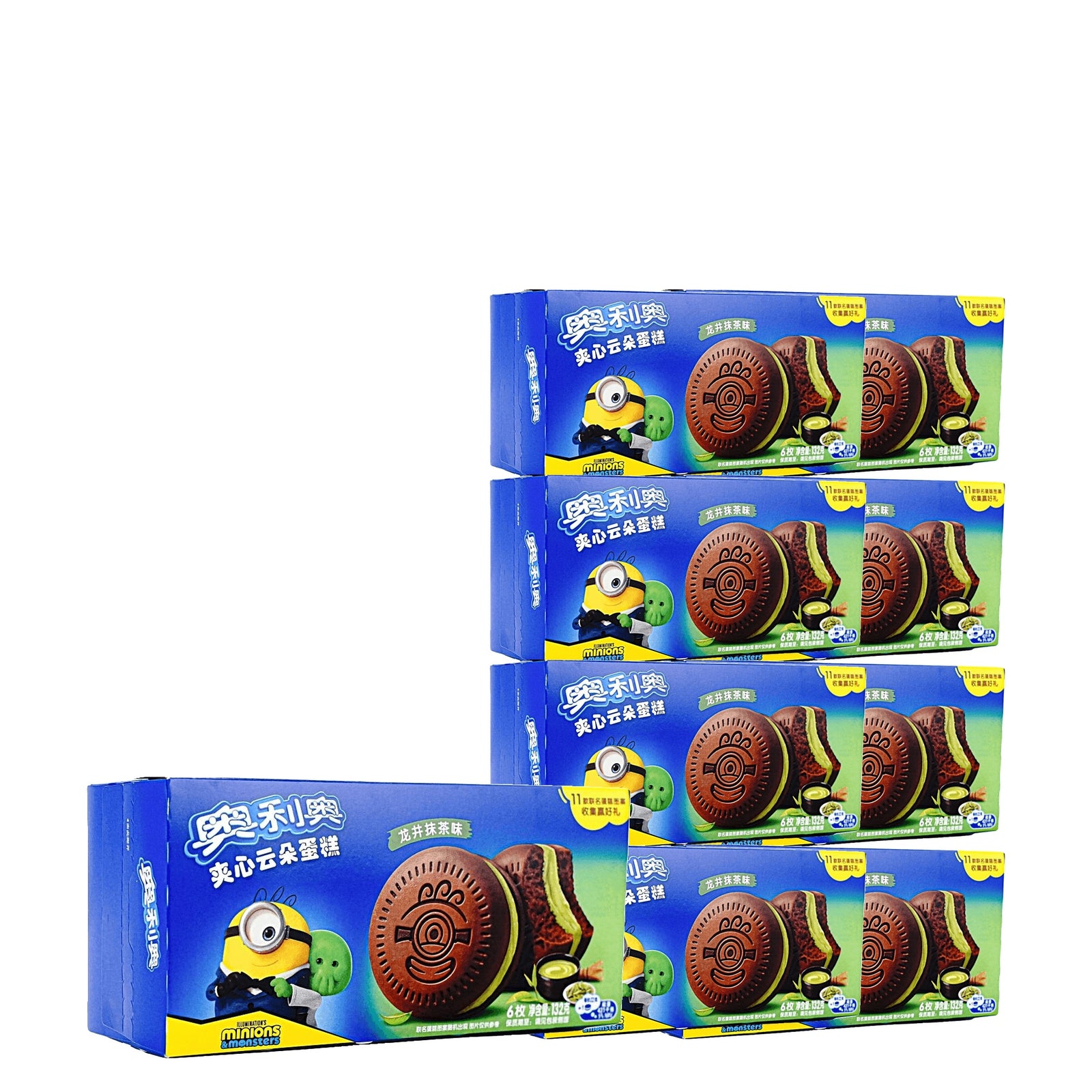 Oreo Longjing Matcha Cake 132 g / 4.7 oz case of 9 boxes