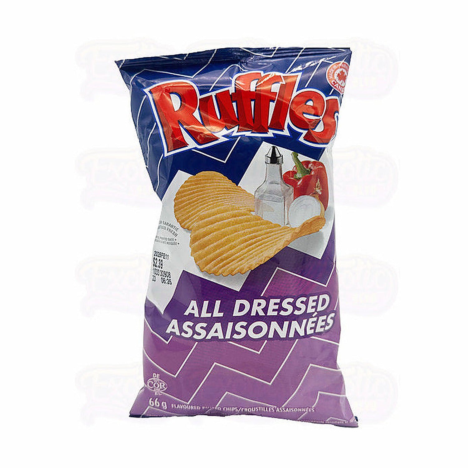 all dressed chips Ruffles crispy crunch belladonna Sizxle:XL Plus Size Sweetheart Long
