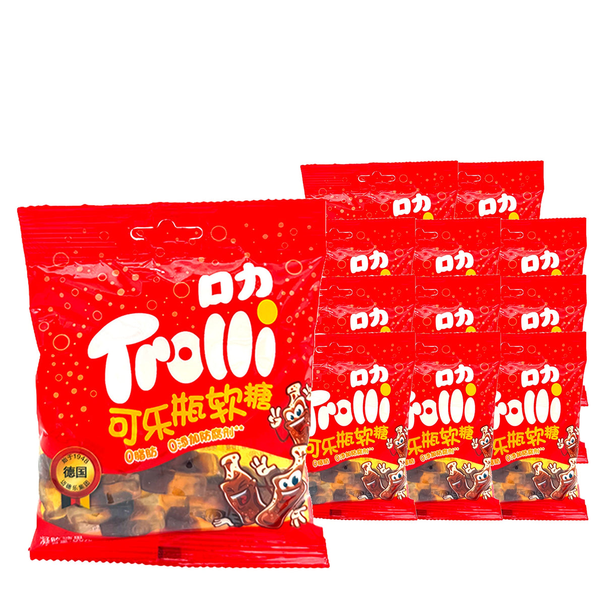 Trolli Cola Bottles 60 g Case