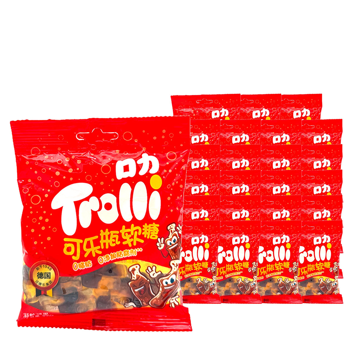 Trolli Cola Bottles 60 g Case 24 Pack