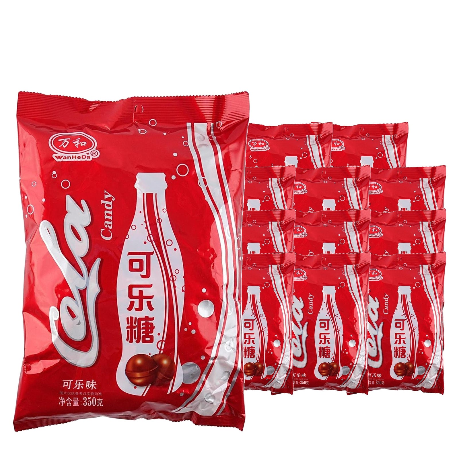 Wanheda Cola Soda Candy 350 g Case