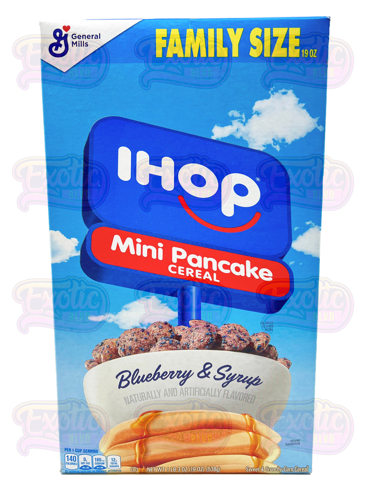 IHOP Mini Pancakes Cereal Exotic Blvd