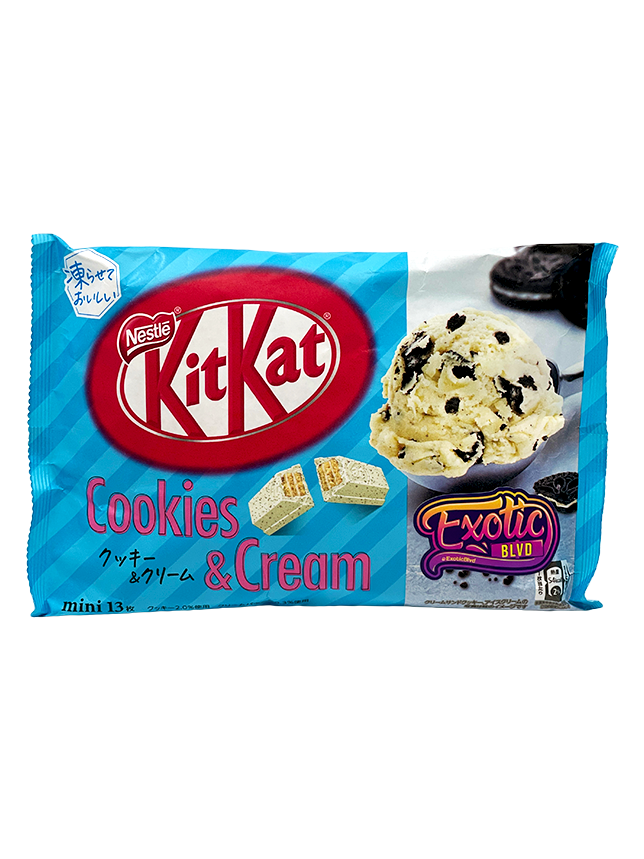 Kit Kat Cookies & Cream 150g (MSRP $7.50)